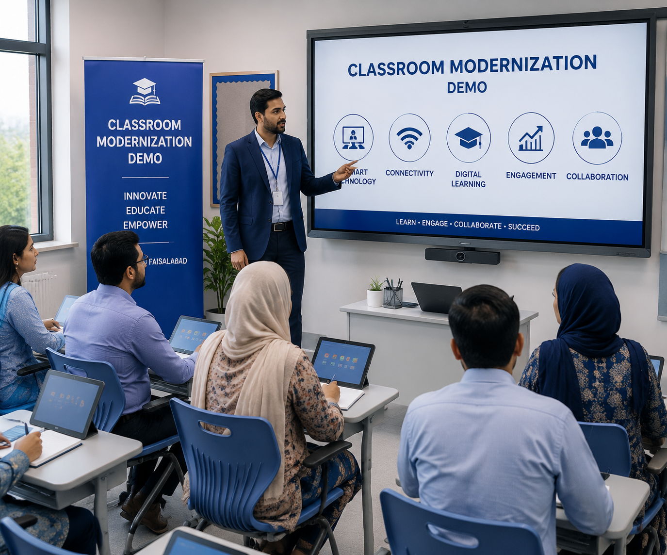 Classroom Modernization Demo
